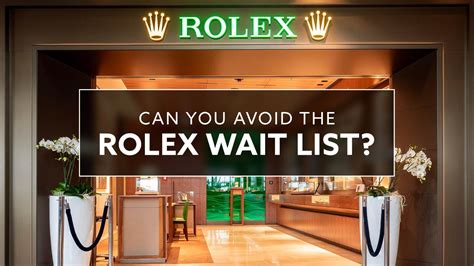 waiting list for rolex|rolex waiting list uk.